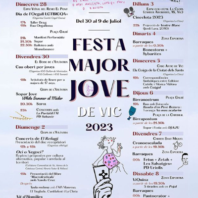 Festa Major Jove de Vic 2023 Festa Major Jove de Vic 2023