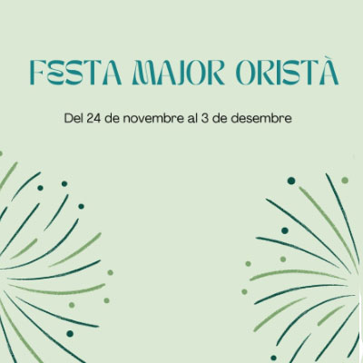 Festa Major d'Oristà 2023 Festa Major d'Oristà 2023