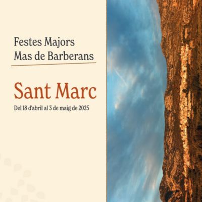 Festes Majors de Sant Marc - Mas de Barberans 2025 Festes Majors de Sant Marc - Mas de Barberans 2025