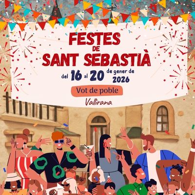 Festa Major de Sant Sebastià de Vallirana 2026, Festa Major de Sant Sebastià de Vallirana, 2026, Vallirana
