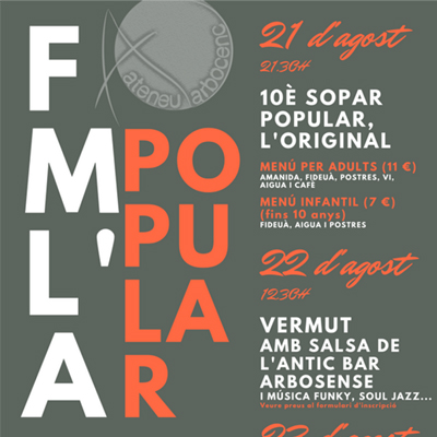 Festa Major Popular L'Arboç Festa Major Popular L'Arboç