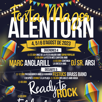 Festa Major d'Alentorn, Artesa de Segre, 2023 Festa Major d'Alentorn, Artesa de Segre, 2023