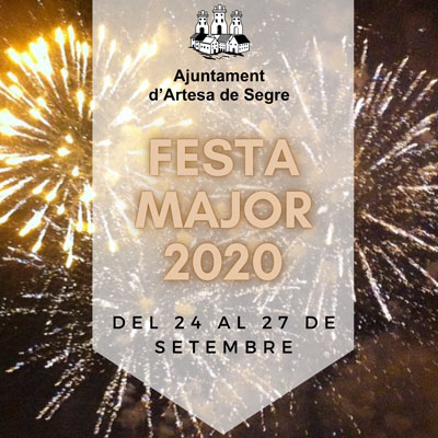 Festa Major d'Artesa de Segre, 2020 Festa Major d'Artesa de Segre, 2020