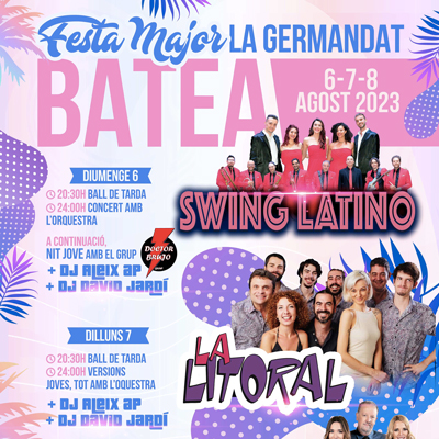 Festa Major de Batea, 2023
