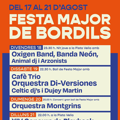 Festa Major de Bordils, 2023