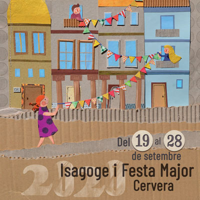 Setmana cultural Isagoge i Festa Major de Cervera, 2020 Setmana cultural Isagoge i Festa Major de Cervera, 2020