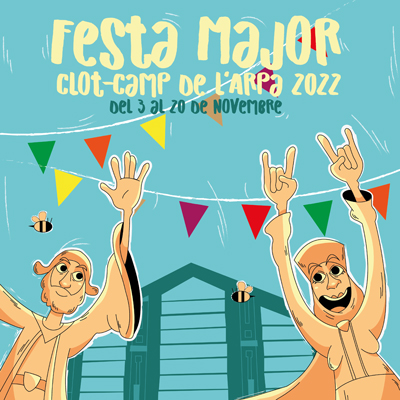 Festa Major del Clot i el Camp de l'Arpa, Sant martí, 2022 Festa Major del Clot i el Camp de l'Arpa, Sant martí, 2022