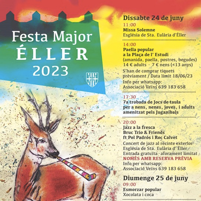 Festa Major d'Éller, Bellver de Cerdanya, 2023 Festa Major d'Éller, Bellver de Cerdanya, 2023