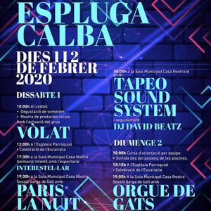 Festa Major d'hivern de l'Espluga Calba, 2020 Festa Major d'hivern de l'Espluga Calba, 2020
