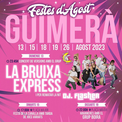 Festes d'Agost de Guimerà, 2023