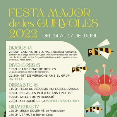 Festa Major de Les Gunyoles, La Secuita, 2022 Festa Major de Les Gunyoles, La Secuita, 2022