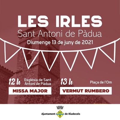 Festa Major de Les Irles, Riudecols, 2021 Festa Major de Les Irles, Riudecols, 2021