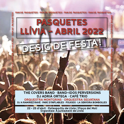 Pasquetes de Llívia, Festa major de Llívia, 2022