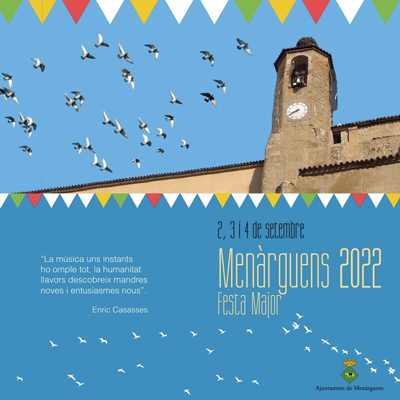 Festa Major de Menàrguens, 2022