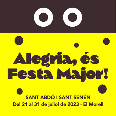 Festa Major del Morell, Sant Abdó i Sant Senén, 2023 Festa Major del Morell, Sant Abdó i Sant Senén, 2023