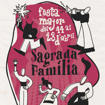 Festa Major de la Sagrada Família, Barcelona, 2023 Festa Major de la Sagrada Família, Barcelona, 2023