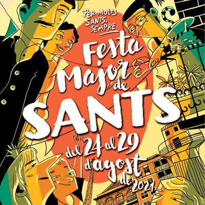 Festa Major de Sants, 2021