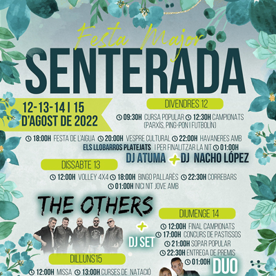 Festa Major de Senterada, 2022