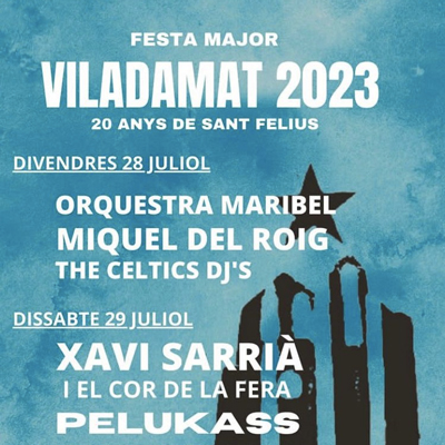 Festa Major de Viladamat, 2023