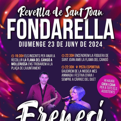 Revetlla de Sant Joan a la Fondarella, 2024 Revetlla de Sant Joan a la Fondarella, 2024