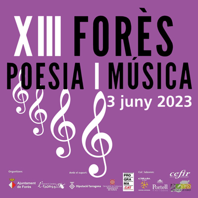 XIII Forès Poesia i Música, 2023 XIII Forès Poesia i Música, 2023