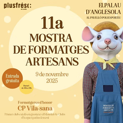 Mostra de Formatges Artesans de Ponent, El Palau d'Anglesola, 2025