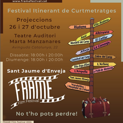 Frame Film Festival a Sant Jaume d'Enveja 2024