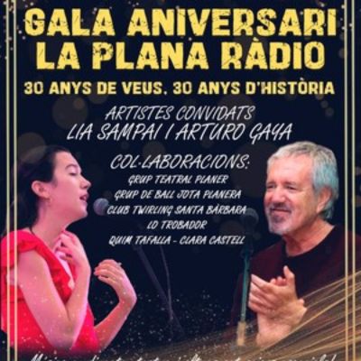 Gala aniversari La Plana Ràdio 30 anys, La Plana Ràdio, 2025