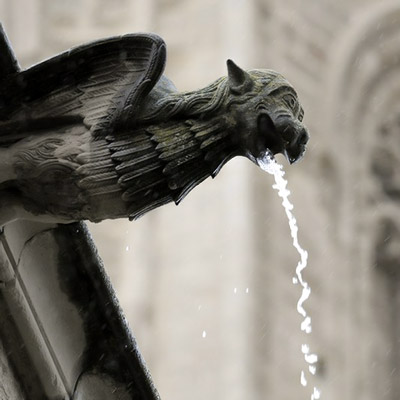 L'aigua oculta al Turó, Gàrgola, Seu Vella L'aigua oculta al Turó, Gàrgola, Seu Vella