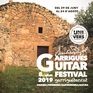 8è Garrigues Guitar Festival, 2019 8è Garrigues Guitar Festival, 2019