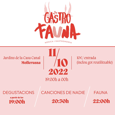 GastroFauna a Mollerussa, GastroSarau, Mollerussa, 2022 GastroFauna a Mollerussa, GastroSarau, Mollerussa, 2022