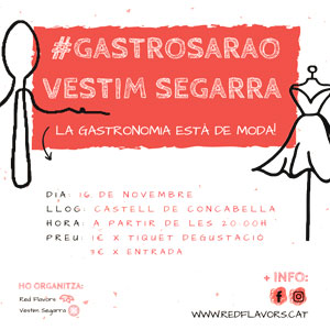 Gastrosarao Vestim la Segarra, Castell de Concabella, 2019 Gastrosarao Vestim la Segarra, Castell de Concabella, 2019