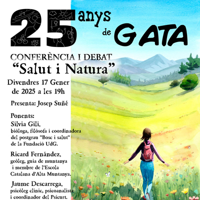 Conferència i Debat 'Salut i Natura', GATA, el Grup d'Amics de Toni Achón - Ecologistes de Tarragona Conferència i Debat 'Salut i Natura', GATA, el Grup d'Amics de Toni Achón - Ecologistes de Tarragona