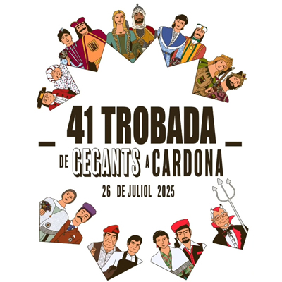 41a Trobada de Gegants a Cardona, 2025