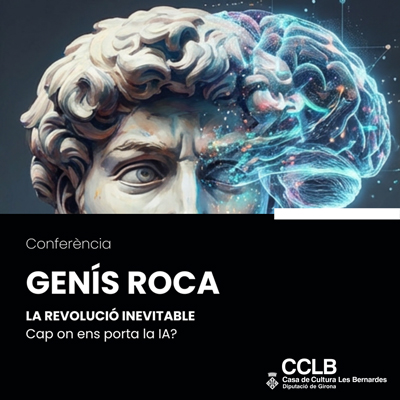 Conferència de Genís Roca, Les Bernardes, Salt, 2026 Conferència de Genís Roca, Les Bernardes, Salt, 2026