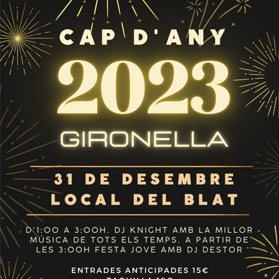 Cap d'any a Gironella Cap d'any a Gironella