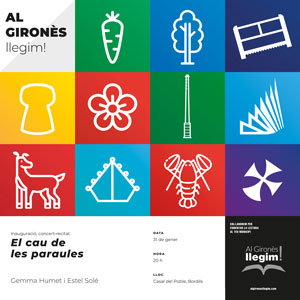 Concert-recital 'Al cau de les paraules' a càrrec de Gemma Humet i Estel Solé, 2020 Concert-recital 'Al cau de les paraules' a càrrec de Gemma Humet i Estel Solé, 2020