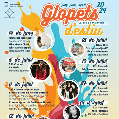 Cicle Glopets d'Estiu de Caldes de Malavella, 2024