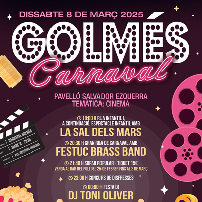 Carnaval de Golmés, 2025 Carnaval de Golmés, 2025