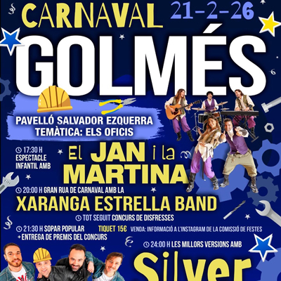 Carnaval de Golmés, 2026 Carnaval de Golmés, 2026