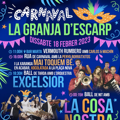 Carnaval de La Granja d'Escarp, 2023 Carnaval de La Granja d'Escarp, 2023