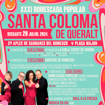 XXXI Romescada popular a Santa Coloma de Queralt, 2024 XXXI Romescada popular a Santa Coloma de Queralt, 2024