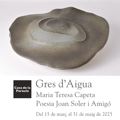 Exposició 'Gres d'aigua. Verb i fang'