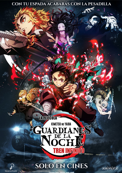 Guardianes de la noche. Kimetsu No Yaiba. La fortaleza infinita