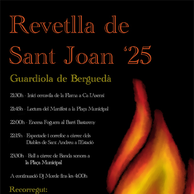 Revetlla de Sant Joan a Guardiola de Berguedà