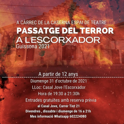 Passatge del Terror a Guissona, 2021 Passatge del Terror a Guissona, 2021