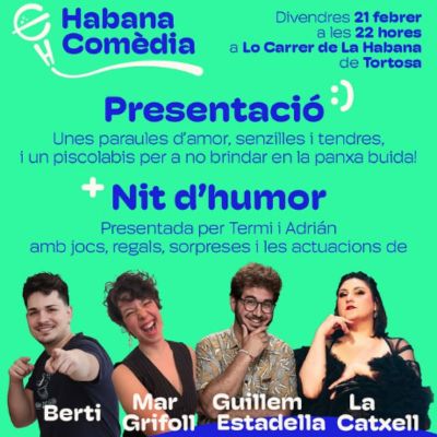 Presentació d'Habana Comèdia, Habana Comèdia, 