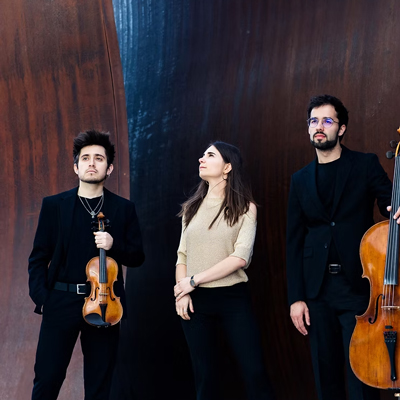 Hèlix Trio, Paula Belzunegui, Jaume Angeles, Iago Dominguez, 2025 Hèlix Trio, Paula Belzunegui, Jaume Angeles, Iago Dominguez, 2025