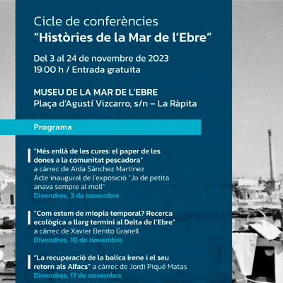 Històries de la mar de l'Ebre - La Ràpita 2023 Històries de la mar de l'Ebre - La Ràpita 2023