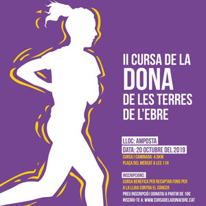 II Cursa de la Dona de les Terres de l'Ebre - Amposta 2019 II Cursa de la Dona de les Terres de l'Ebre - Amposta 2019